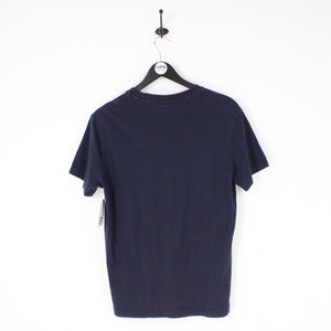 Mens CHAMPION T-Shirt Navy Blue | Medium