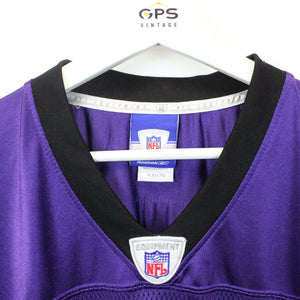 NFL REEBOK 00s Baltimore RAVENS Jersey Purple | XL