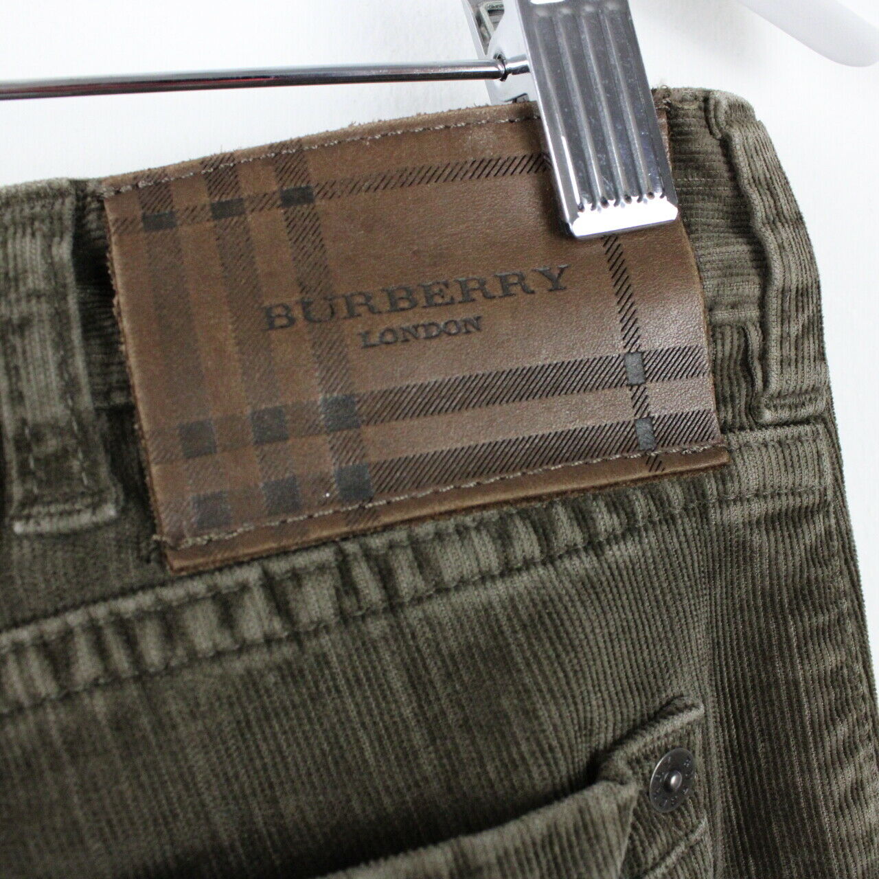 BURBERRY Corduroy Jeans Brown | W32 L32