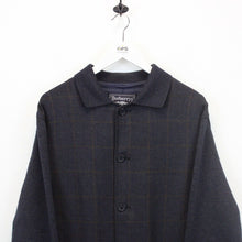 Load image into Gallery viewer, BURBERRYS 90s Mac Coat Navy Blue | Large
