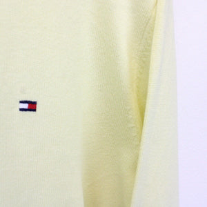 TOMMY HILFIGER Knit Sweatshirt Yellow | Large