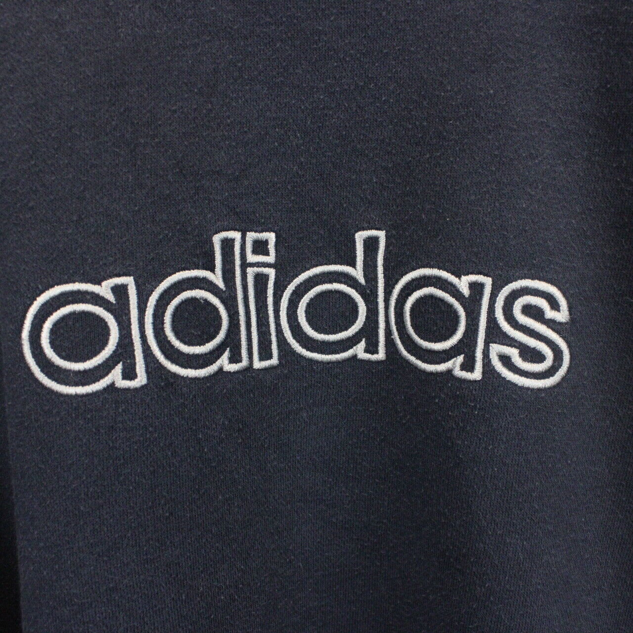 ADIDAS 00s Sweatshirt Navy Blue | Small