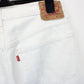 LEVIS 501 Jeans White | W36 L30