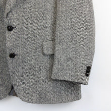 Load image into Gallery viewer, Vintage HARRIS TWEED Blazer Grey | Medium
