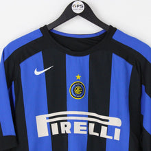 Load image into Gallery viewer, Mens NIKE INTER MILAN 2005 Home Shirt Blue | Large
