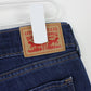Womens LEVIS 711 Jeans Dark Blue | W29 L30