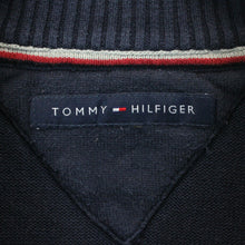 Load image into Gallery viewer, TOMMY HILFIGER 00s 1/4 Zip Knit Sweatshirt Navy Blue | Medium
