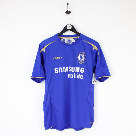 Mens UMBRO CHELSEA FC 2005 Centenary Home Shirt Blue | Medium