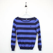 Load image into Gallery viewer, Womens RALPH LAUREN Knit Jumper Blue | XS
