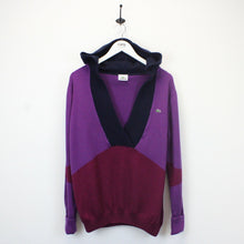 Load image into Gallery viewer, Womens LACOSTE Knit Hoodie Purple | Large
