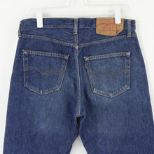 Load image into Gallery viewer, Mens LEVIS 501 Jeans Dark Blue | W33 L32
