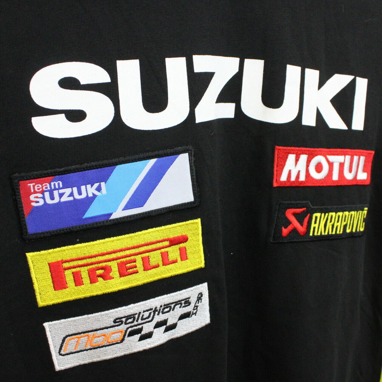 SUZUKI T-Shirt Black | Medium