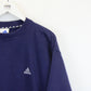 ADIDAS 90s Sweatshirt Navy Blue | Large