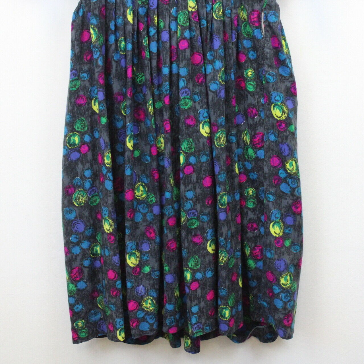 Womens 70s Dress Multicolour | Small