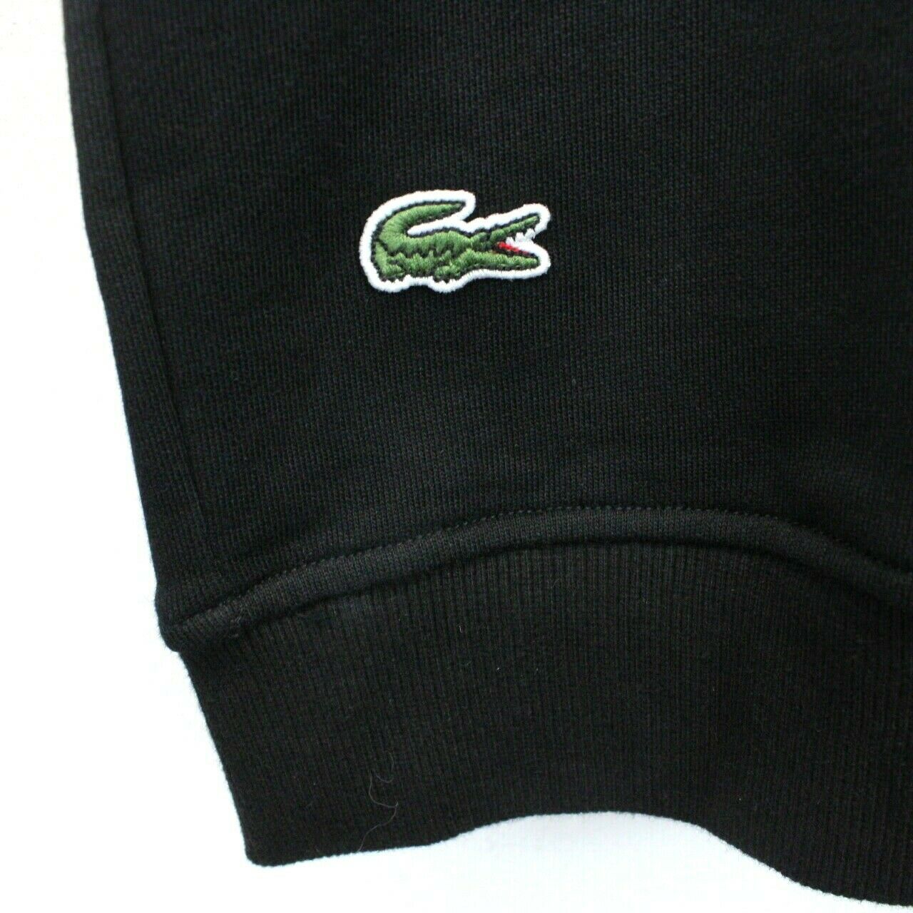 SUPREME LACOSTE Sweatshirt Black | XL