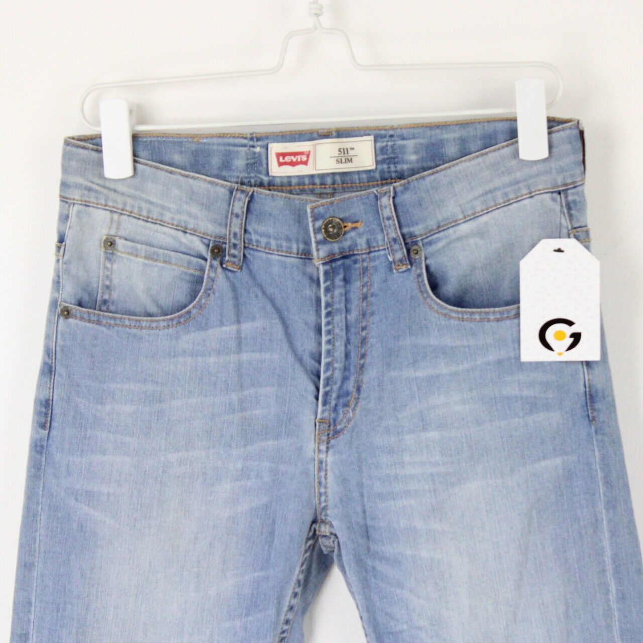 Mens LEVIS 511 Slim Jeans Light Blue | W30 L32