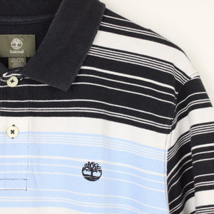 Mens TIMBERLAND 00s Polo Shirt Black | XL