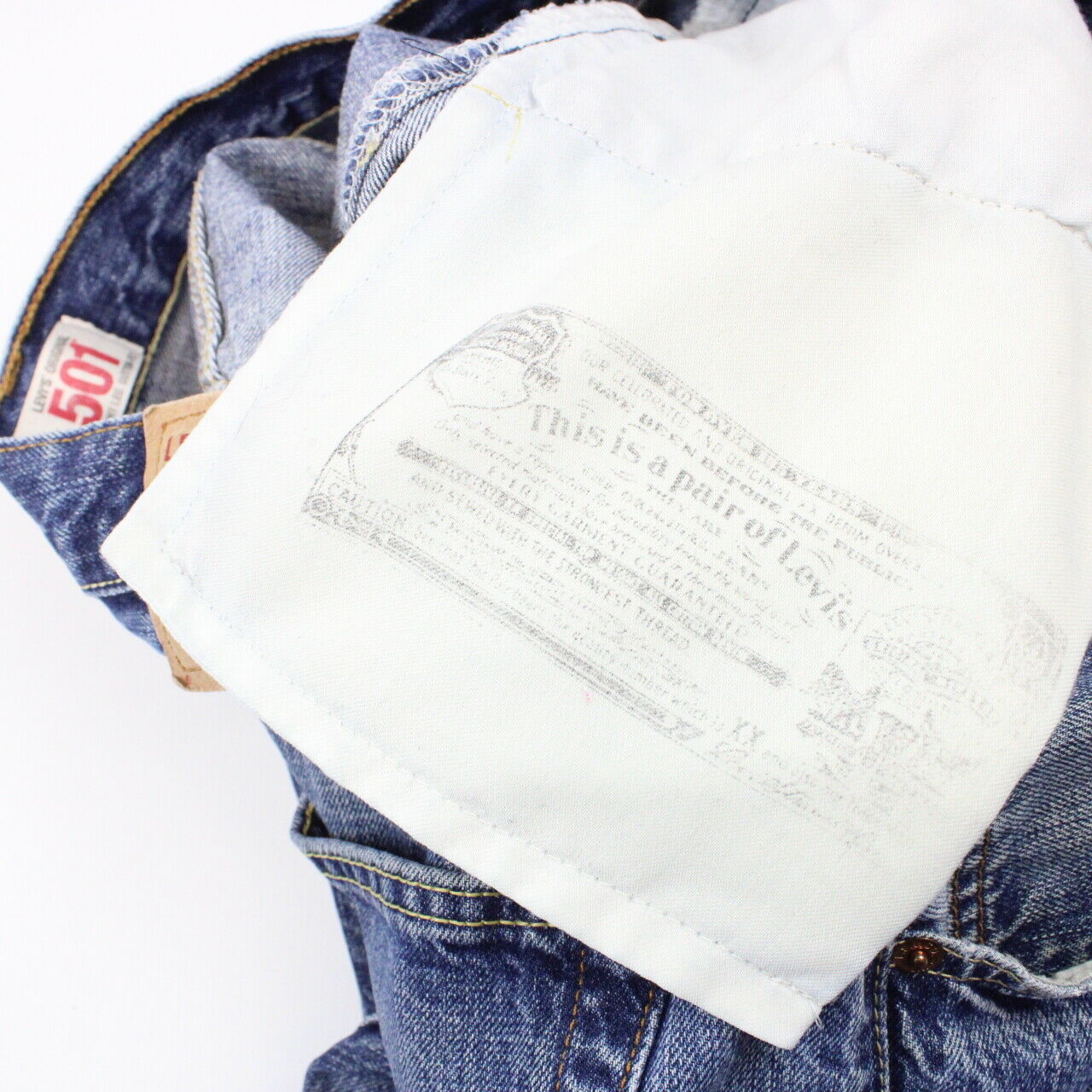 LEVIS 501 Jeans Mid Blue | W34 L34
