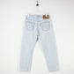 Mens LEVIS 501 Jeans Light Blue | W34 L30