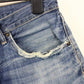 Womens LEVIS 501 Shorts Mid Blue | W36