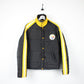 NFL 90s Pittsburgh STEELERS Jacket Black | Small
