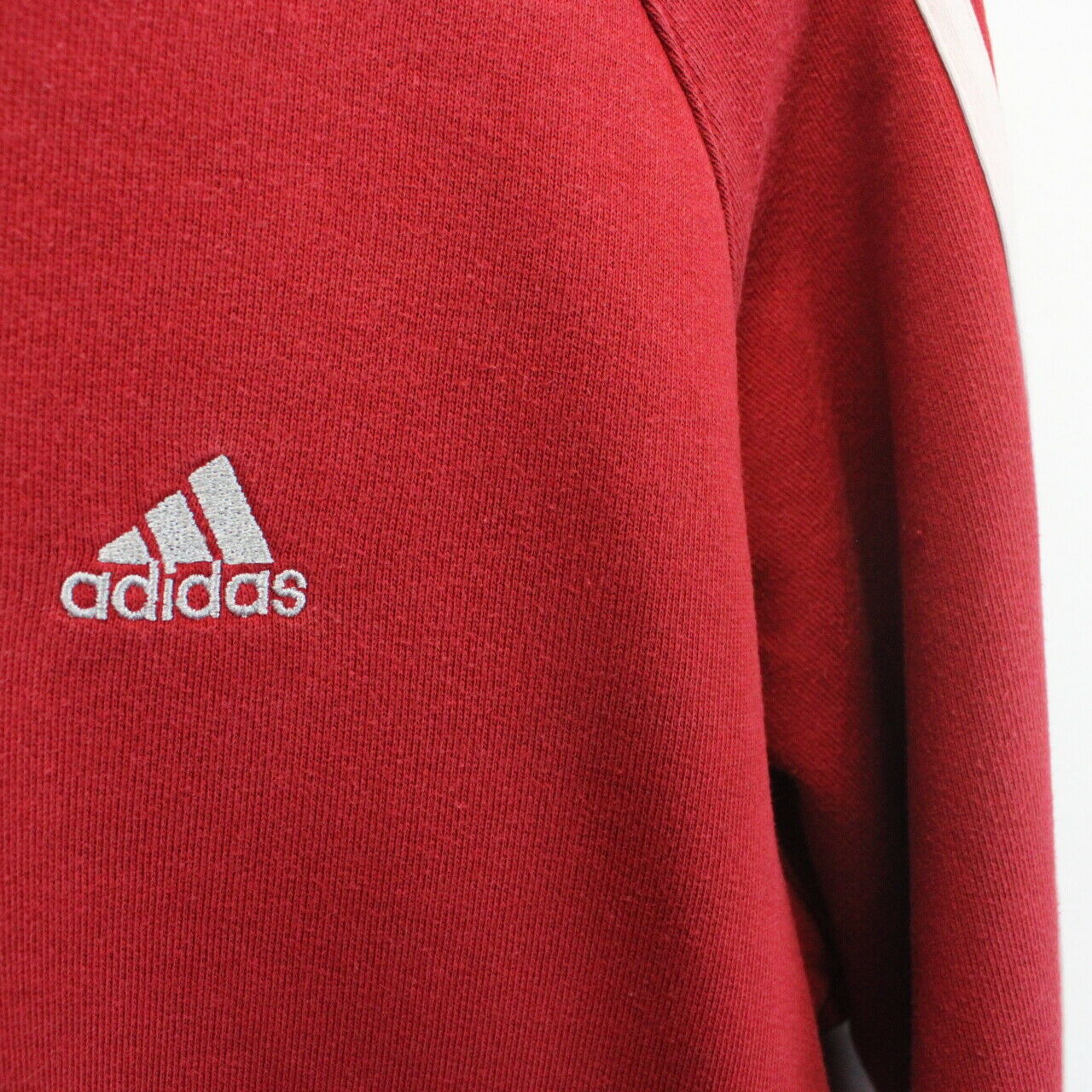 ADIDAS 00s Sweatshirt Red | Small