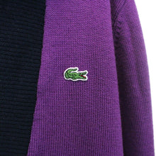 Load image into Gallery viewer, Womens LACOSTE Knit Hoodie Purple | Large

