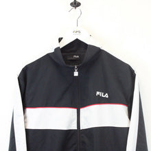 Load image into Gallery viewer, FILA Track Top Black | Medium
