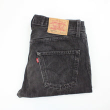 Load image into Gallery viewer, LEVIS 501 Jeans Black Charcoal | W33 L34
