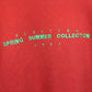 UNITED COLOURS OF BENETTON 90s Sweatshirt Red | Medium