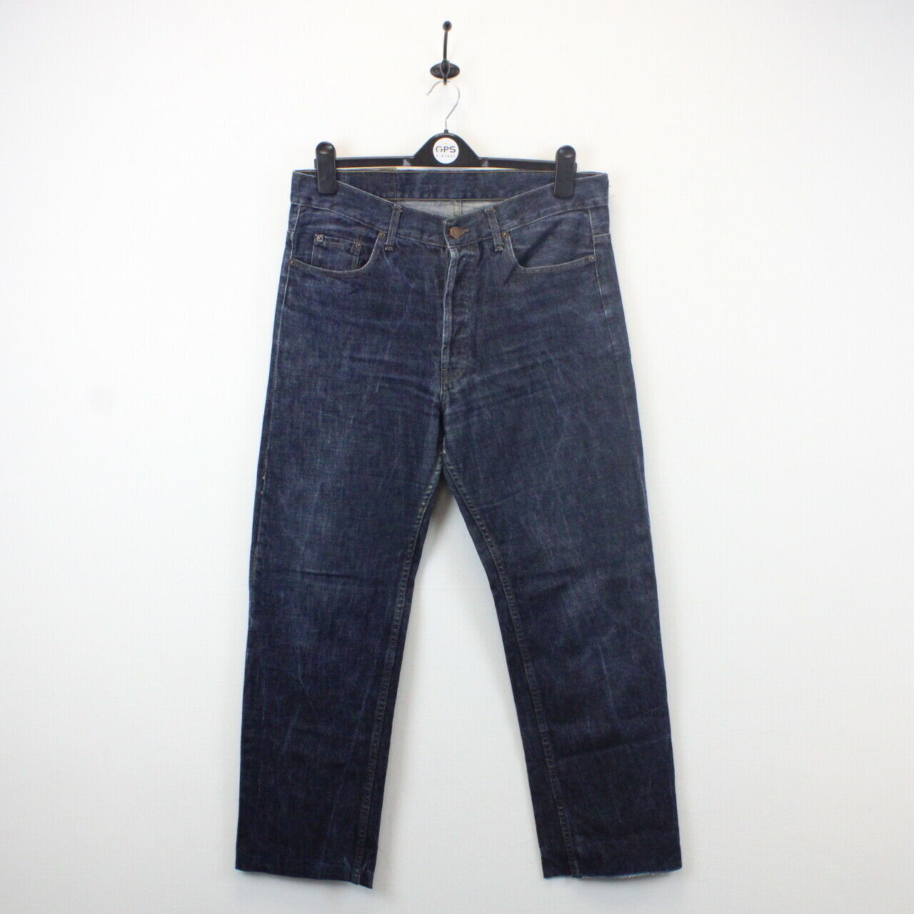 Womens LEVIS 501 Jeans Dark Blue | W33 L28