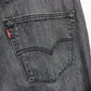 LEVIS 501 Jeans Grey Charcoal | W40 L30