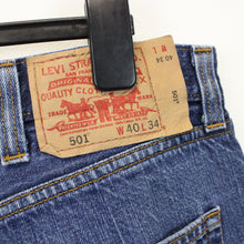 Load image into Gallery viewer, LEVIS 501 Jeans Dark Blue | W40 L26
