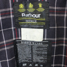 Load image into Gallery viewer, BARBOUR Bedale Waxed Jacket Blue | Large

