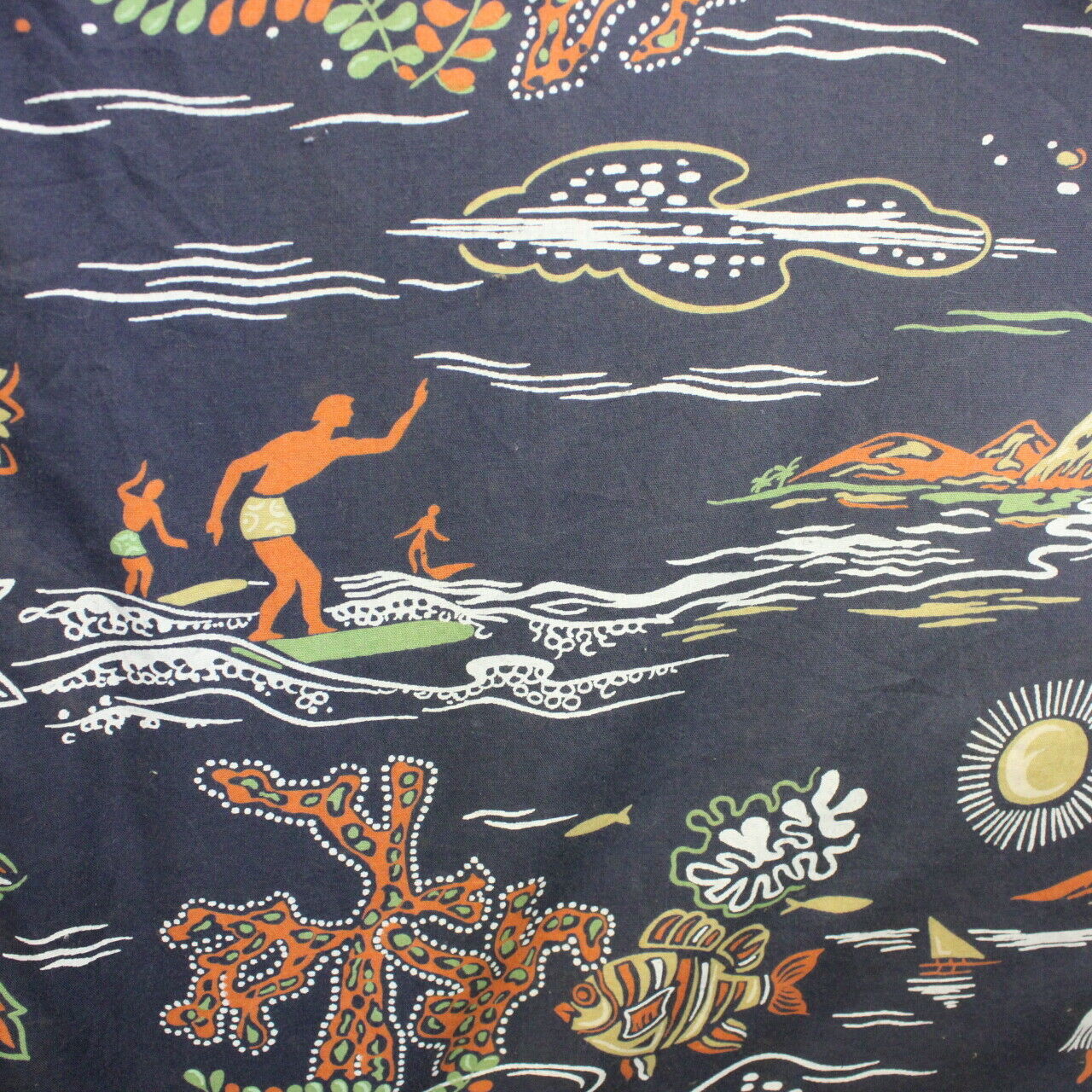 RALPH LAUREN Hawaiian Shirt Multicolour | Large