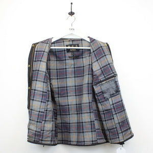 Womens BARBOUR International Waxed Jacket Black | Medium