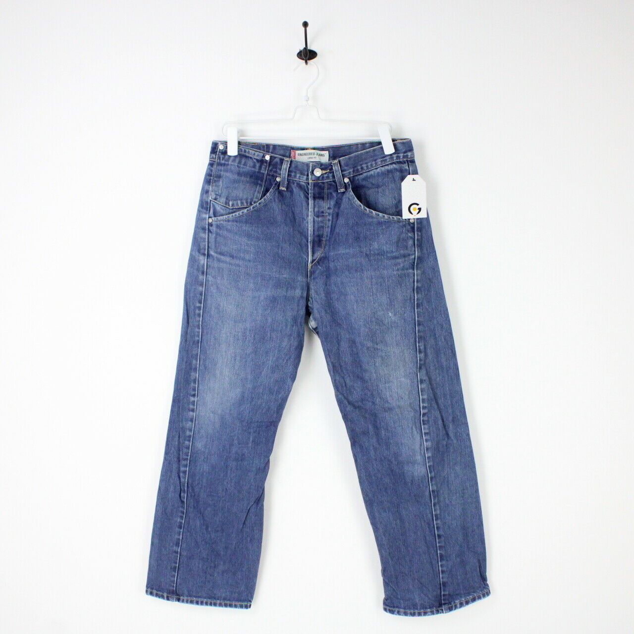 Mens LEVIS Engineered Jeans Mid Blue | W32 L30