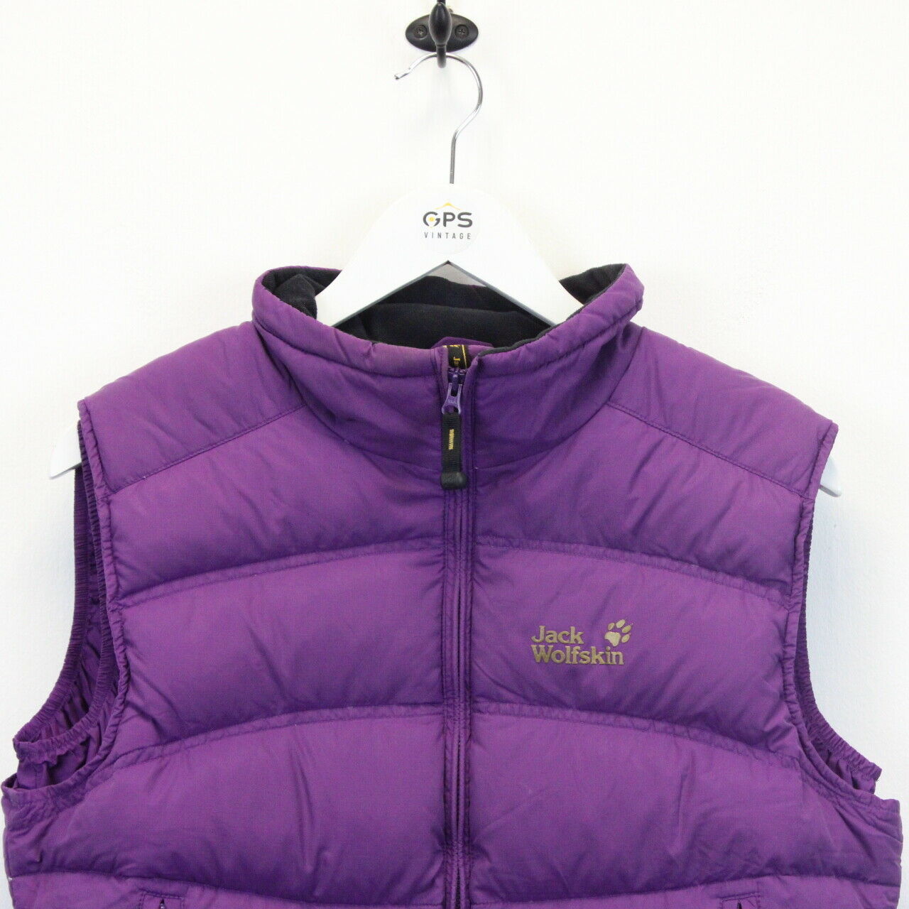 Womens JACK WOLFSKIN Bodywarmer Purple | Medium