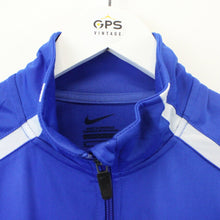 Load image into Gallery viewer, Womens NIKE Track Top Blue | Medium
