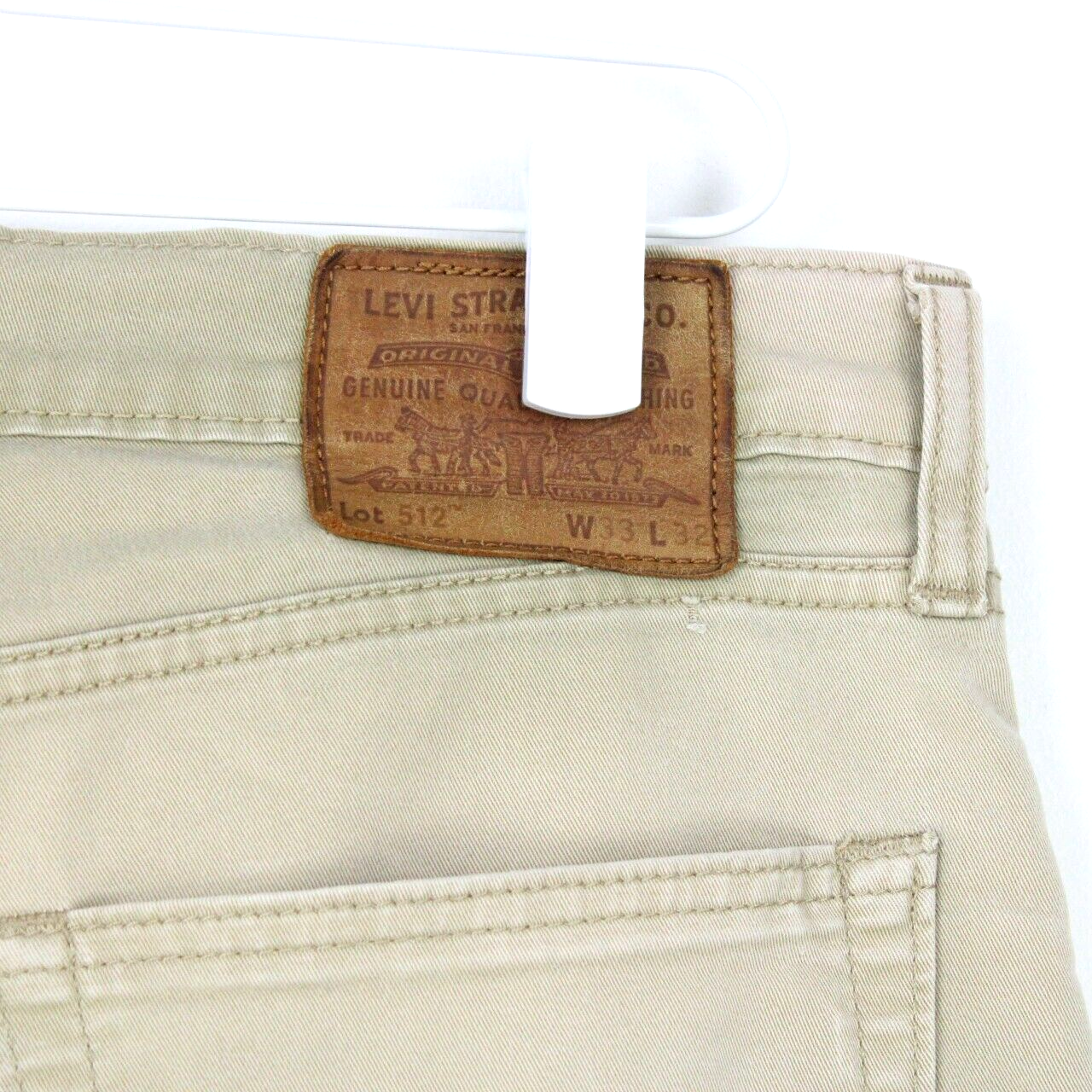 Levis 512 discount beige
