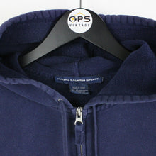 Load image into Gallery viewer, Womens RALPH LAUREN Hoodie Navy Blue | Medium
