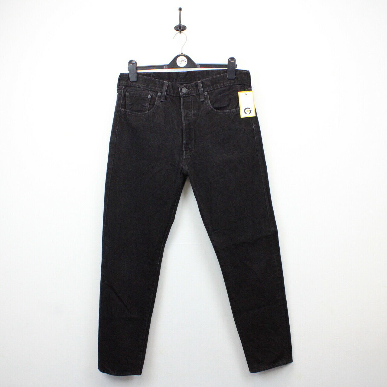 501 Levi's | Vintage 80s 501 Levis Black Denim Red Tab