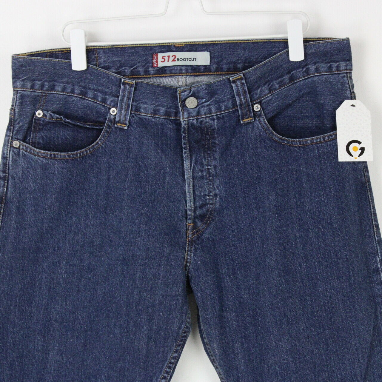 Mens LEVIS 512 Jeans Mid Blue | W38 L34