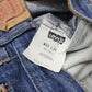 Mens LEVIS 501 Jeans Dark Blue | W33 L32