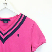 Load image into Gallery viewer, Womens RALPH LAUREN Knit T-Shirt Pink | Medium
