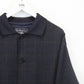 BURBERRYS 90s Mac Coat Navy Blue | Large