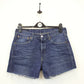 Womens LEVIS 501 Shorts Dark Blue | W32