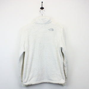 Womens THE NORTH FACE Fleece Jacket White | Medium
