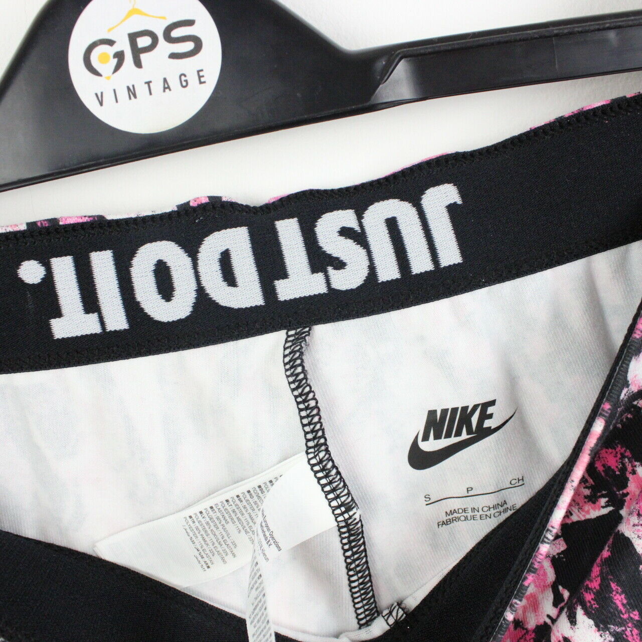 Womens NIKE Leggings Pink | Small