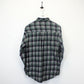 Flannel Plaid Shirt Green | Small